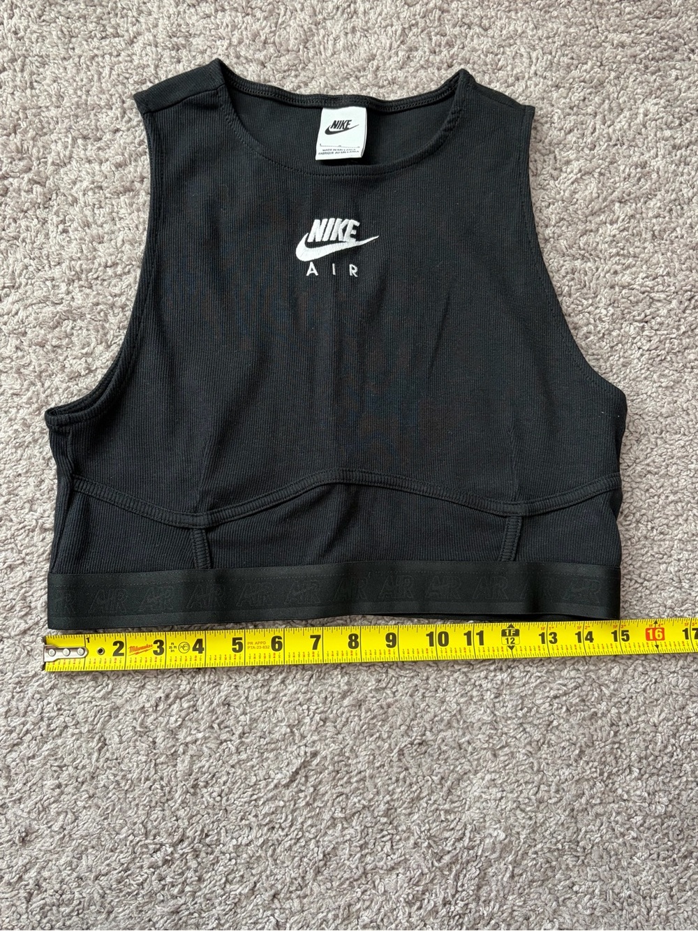 Nike Black Cropped Athletic Tank Duo - Picture 8 of 8